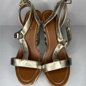 Ralph Lauren Metallic Gold Women's Sandals